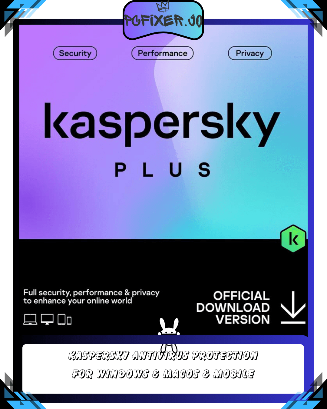Kaspersky Plus ActivationKey 3 Devices