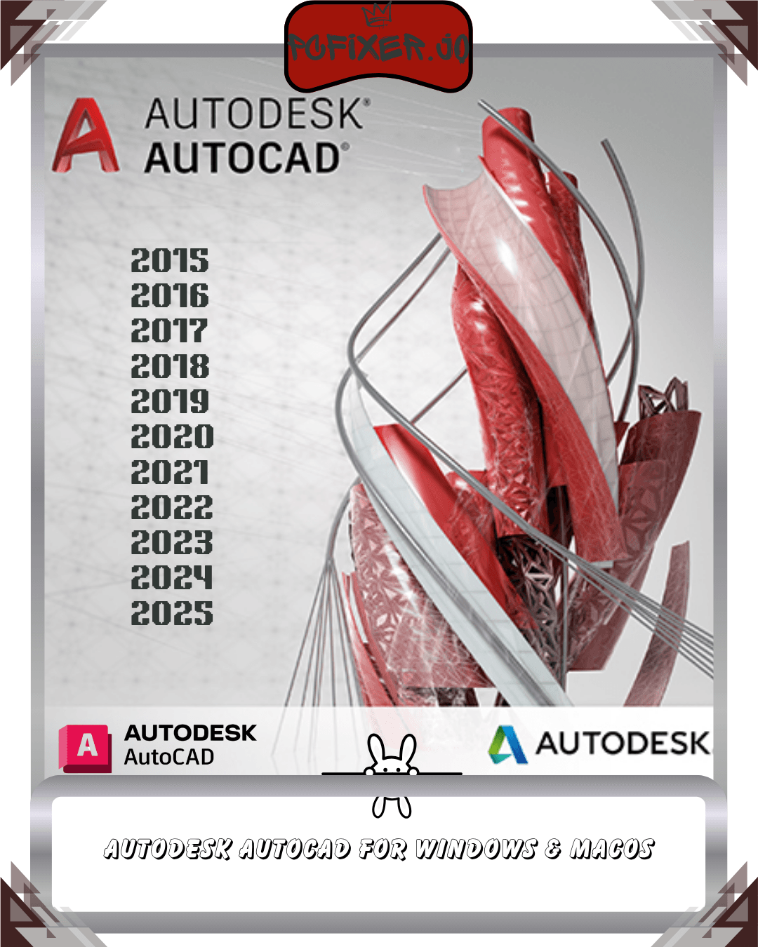 Autodesk AutoCAD Professional 2D & 3D Design Software