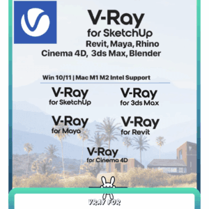 V-Ray 6 – High-End Rendering Engine for 3D Artists & Designers