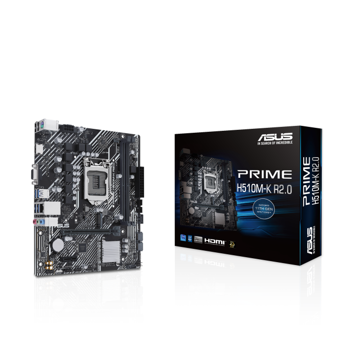 ASUS PRIME H510M-K DDR4 Motherboard 1 ASUS PRIME H510M-K DDR4 Motherboard