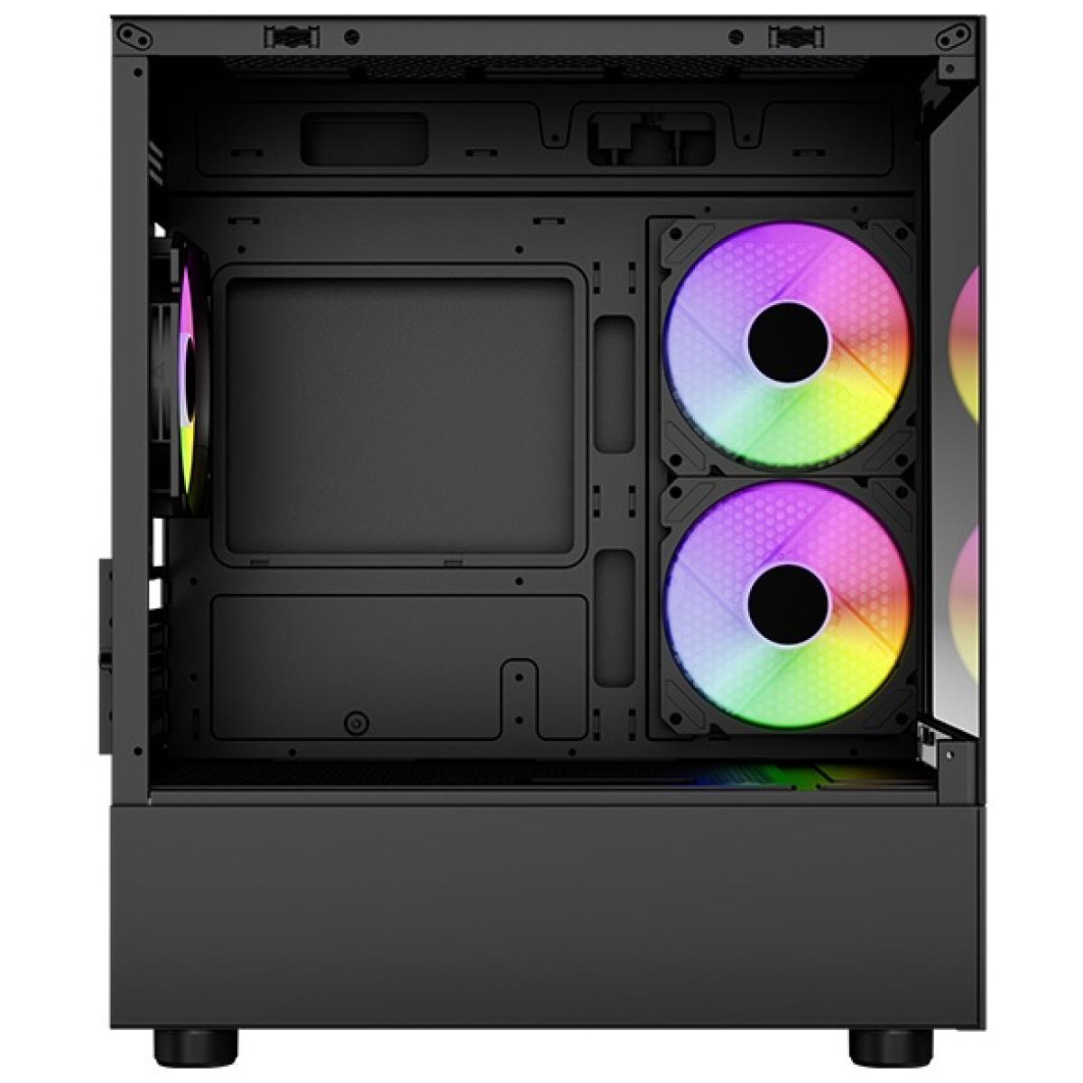 AeroCool Viewport Mini ARGB mATX Gaming Case 2026 2 AeroCool Viewport Mini ARGB mATX Gaming Case 2026 - Image 2