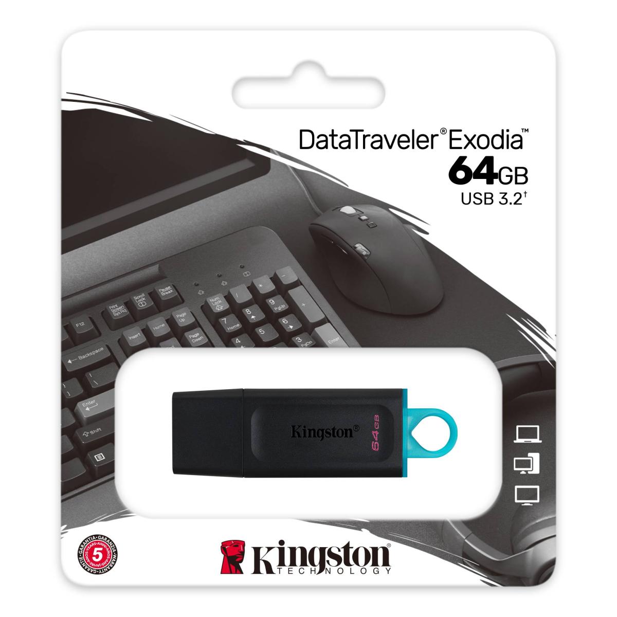 Kingston DataTraveler Exodia USB Flash Drive 1 Kingston DataTraveler Exodia USB Flash Drive