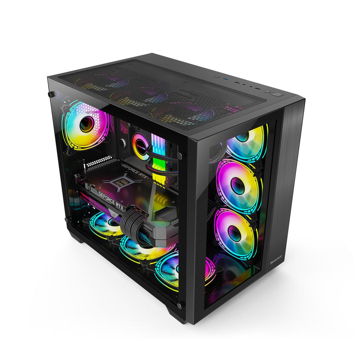 Huntkey S980 Tornado Gaming Case (Black) 2 Huntkey S980 Tornado Gaming Case